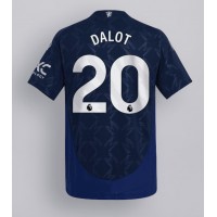 Manchester United Diogo Dalot #20 Gostujuci Dres 2024-25 Kratak Rukav